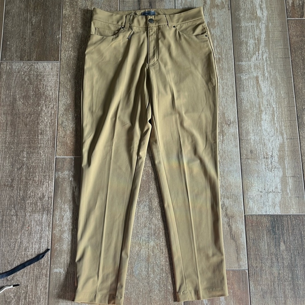 Khaki dress pants thin